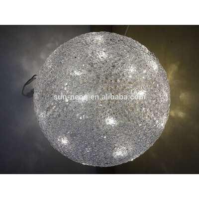 Fancy battery operated christmas battery led light balls